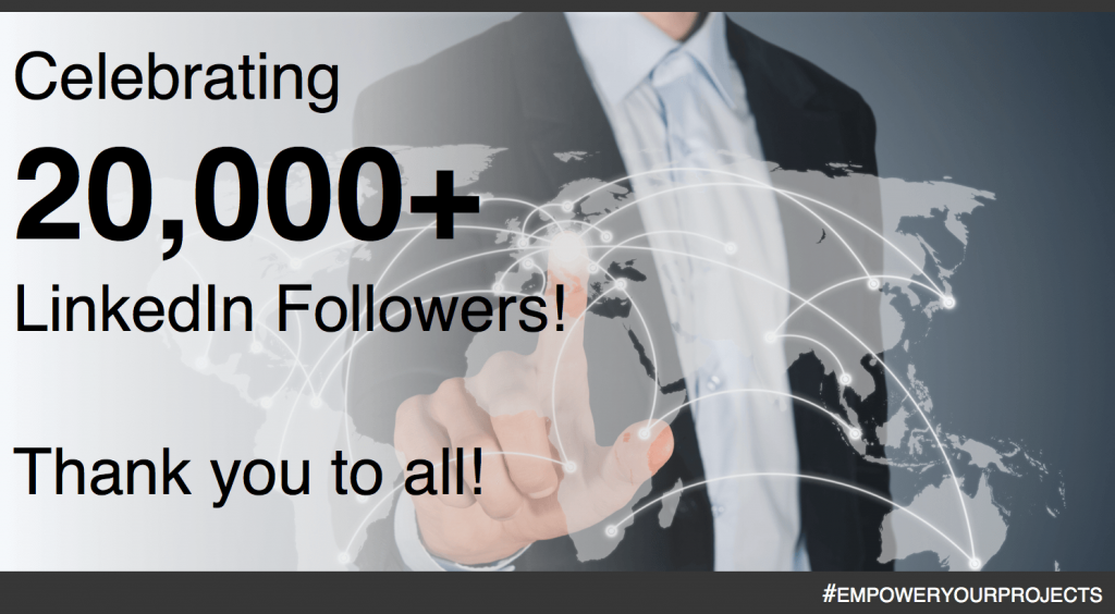 Today, we celebrate our 20,000 LinkedIn Followers! IOTA